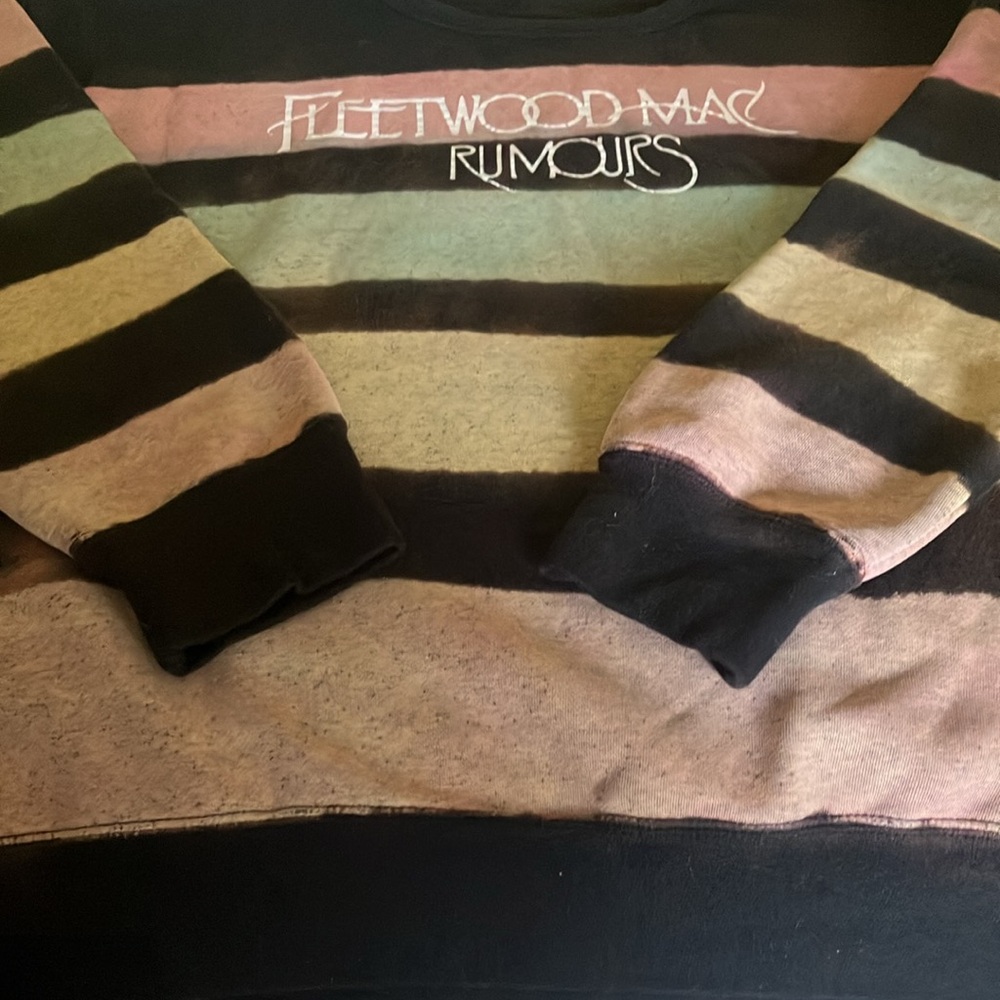 Hand-dyed FLEETWOOD MAC Sweatshirt